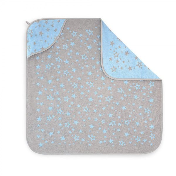 Håndkle med hette - Blå