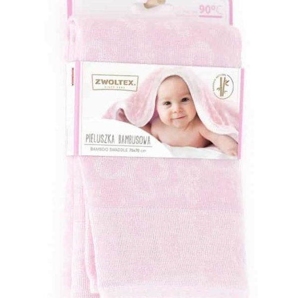 Musselinteppe - rosa