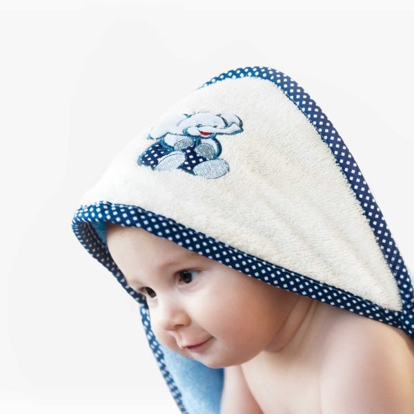Håndkle med hette - Elefant
