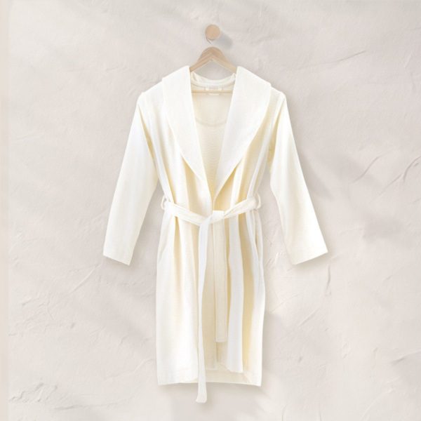 Badekåpe Bella Ecru - Dame