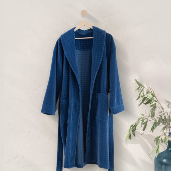 Badekåpe Lorenzo Blå - Herre